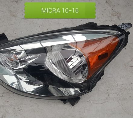FARO DELANTERO IZQUIERDO NISSAN MICRA 2010 AL 2016