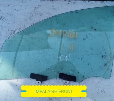 LUNA DE PUERTA DELANTERA DERECHA CHEVROLET IMPALA 2006 AL 2016
