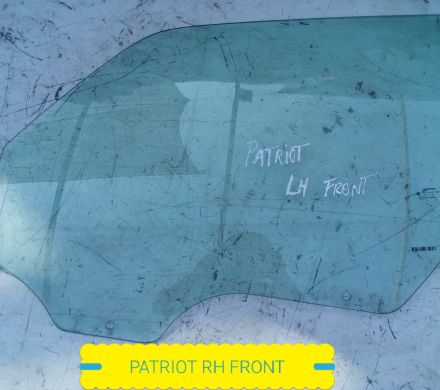 LUNA DE PUERTA DELANTERA IZQUIERDA JEEP PATRIOT 2007 AL 2018