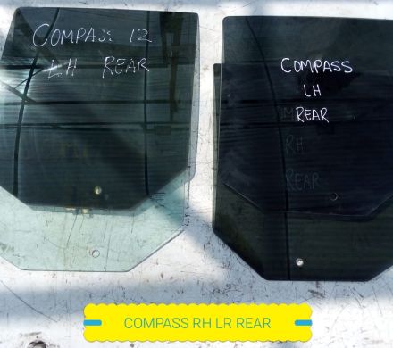 LUNAS DE PUERTAS POSTERIORES JEEP COMPASS 2007 AL 2017